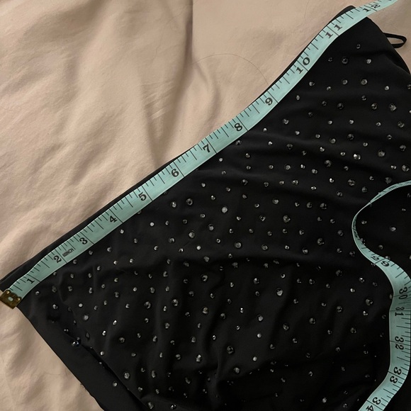 NWOT! SKIMS X Swarovski Jelly Sheer Maxi Skirt in Onyx Black - Picture 16 of 16
